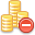 ./fatcow/32x32/coins_delete.png