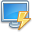 ./fatcow/32x32/monitor_lightning.png